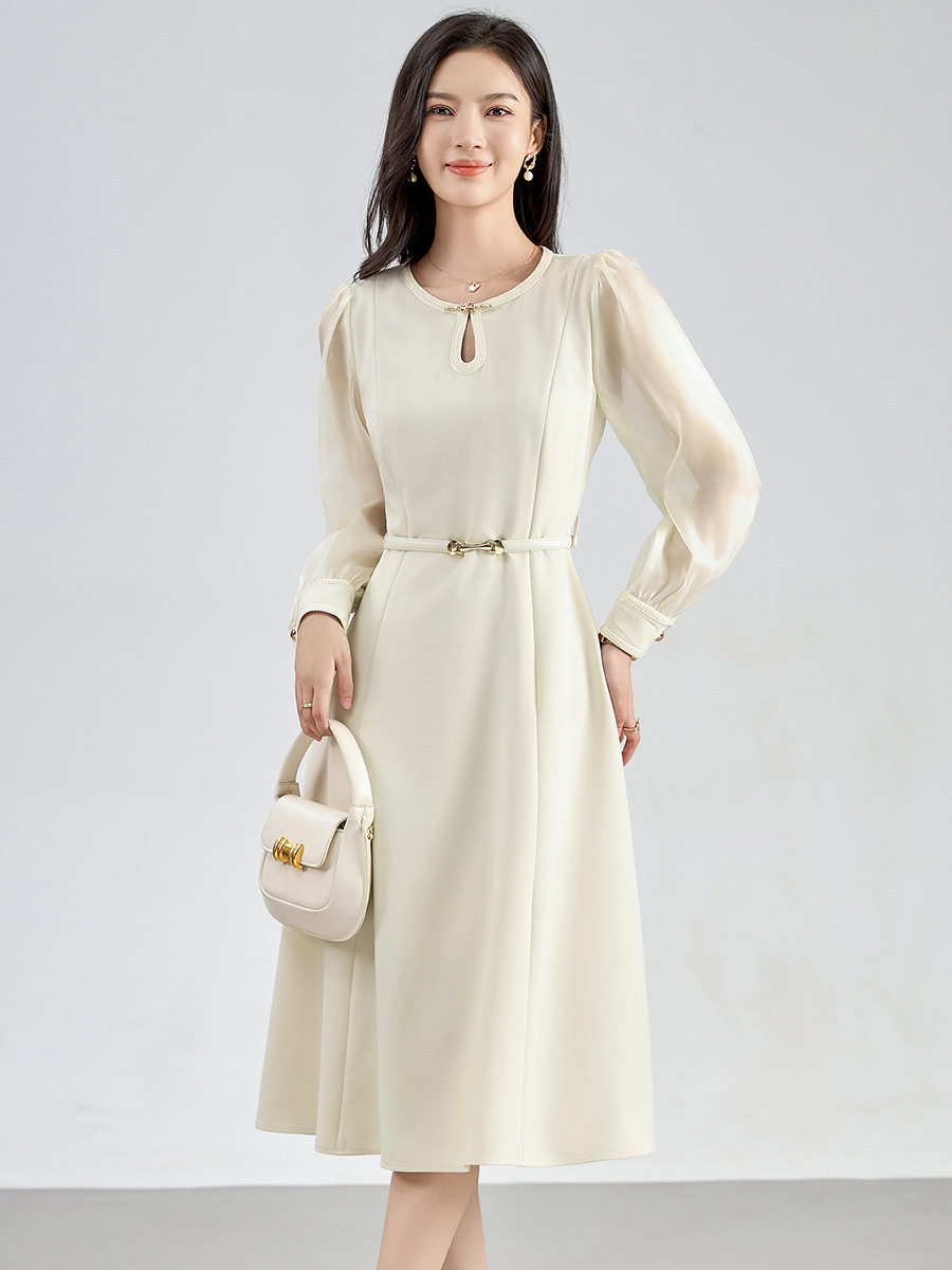 (Mới) Mã L1720 Giá 2270K: Váy Đầm Liền Thân Nữ Shtdpi Dài Tay Hàng Mùa Xuân Thu Đông Thời Trang Nữ Chất Liệu G05 Sản Phẩm Mới, (Miễn Phí Vận Chuyển Toàn Quốc).