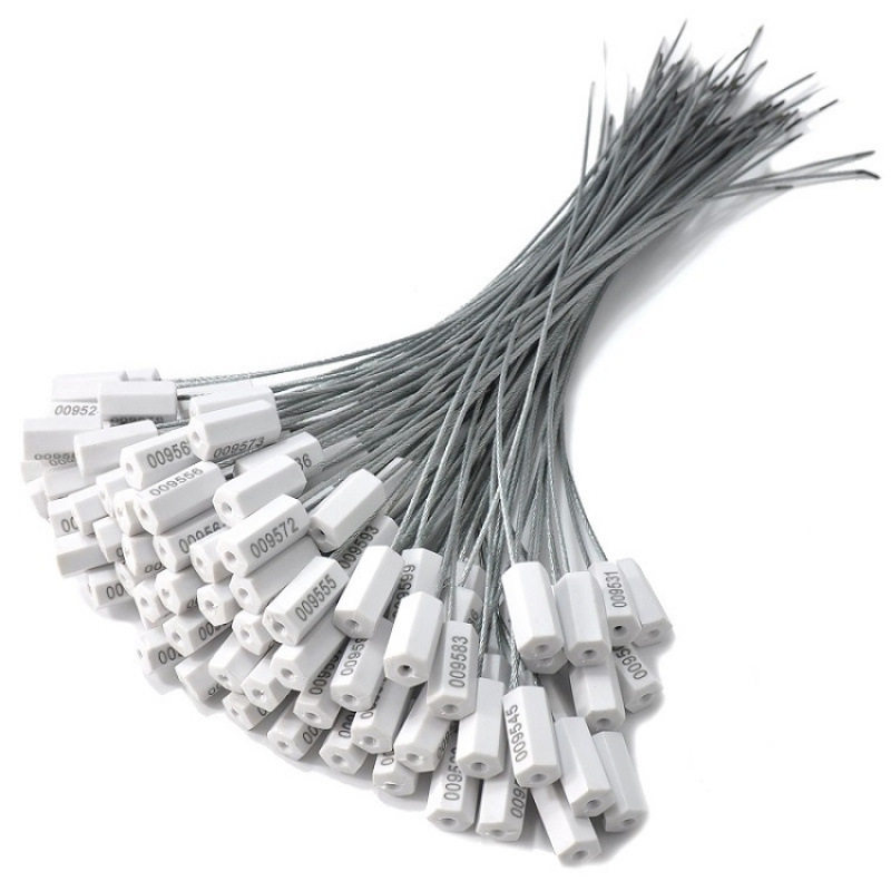 Disposable Tightening Wire Seal Container Coal Tanker Truck Seal Anti-Theft Seal Container Lead Seal Tie