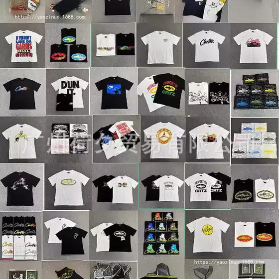 Wholesale 2024 New Heavyweight Alcatraz Series T-Shirt Short-Sleeve Letter Logo Print Round Neck Short-Sleeve T-Shirt