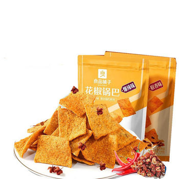 Liangpin shop, pepper and rice pot, Internet celebrity, office snacks, spicy and greedy snacks, leisure food bags, recommend