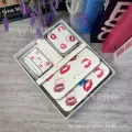 White with lips