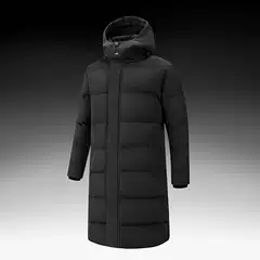Artistic University Long down Jacket Outwear for Men and Women Winter Over-The-Knee Cold-Proof Clothing Warm Clothing Outwear Winter Training Clothing