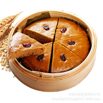 Postage brown sugar sponge cake 400g frozen semi-finished heated instant cake breakfast noodles red jujube steamed cake