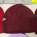 Deep red - white label