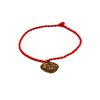 Imitation Peach Wood Zodiac Red String Bracelet Wholesale, Birth Year Male and Female Fortune Bracelet Jewelry, Promotional Small Gifts
