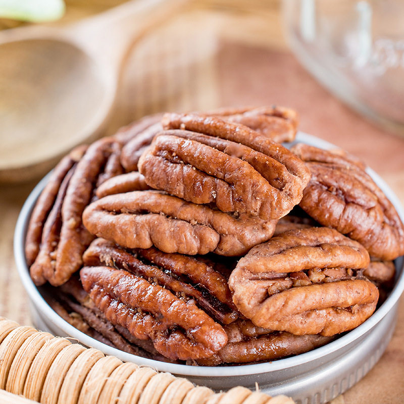 Creamy Original Pecan Nuts Shelled Pecan Pulp American Pecan Kernels 5kg Bulk Whole Box