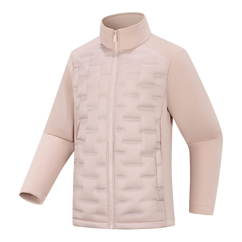 Down Jackets for Men and Women, Windproof and Waterproof Stand-Up Collar Jackets, Cross-Border Wholesale of Unisex Jackets