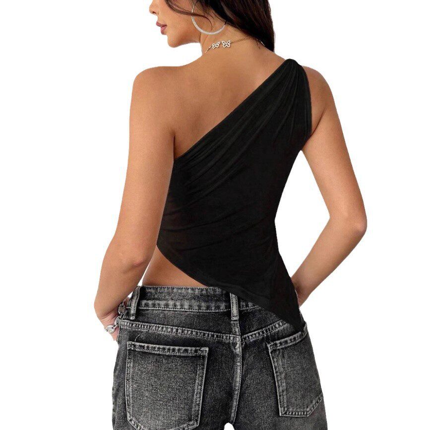 Womens American Style Sweet and Spicy Tank Top Trendy Design Comfortable Fabric Spring Summer Wear Wholesale
