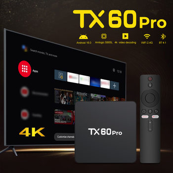 Cross-Border New I96Z19Pro Android Network Set-Top Box Tv Box 4K Bluetooth Voice Tv Set-Top Box