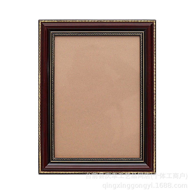Solid Wood Photo Frame, Portrait Frame, Elderly Photo Frame, Wall-Mounted Portrait Photo Frame, Photo Production Universal
