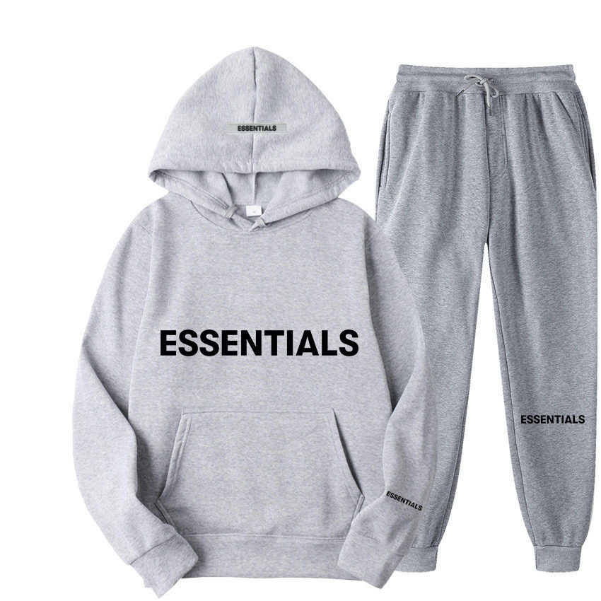 FEAR OF GOD EssenTIALS couples with two sets of tiaras for men and women in protective clothing