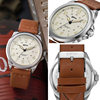 Cross-Border Popular Student Men's Watch Business Casual Belt Model Waterproof Thin Pointer Type Men's Quartz Watch Dropshipping