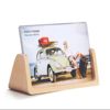 Spot Beech photo frame U-shaped photo frame table creative U-shaped photo frame wholesale 678 inch walnut photo frame table