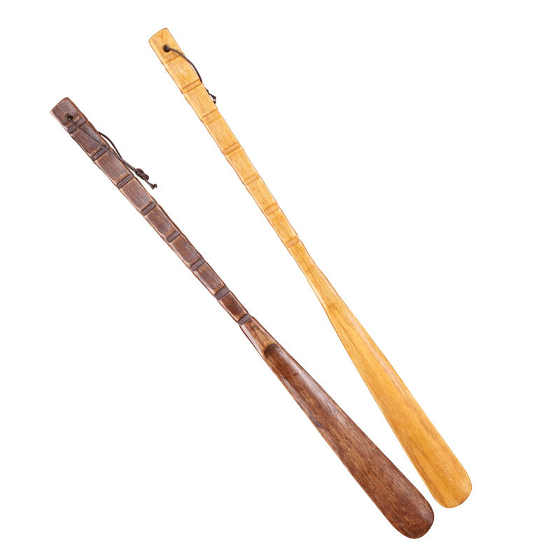 Shoe puller shoe puller factory wholesale shoe puller super long solid wood shoe puller 75cm solid wood shoe puller can be made