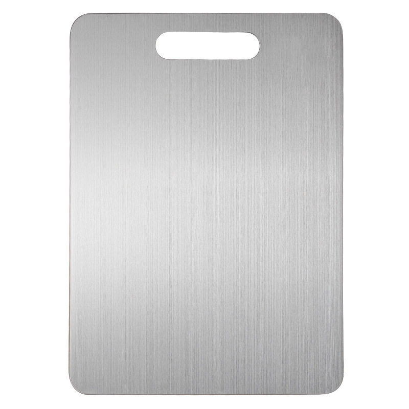 Mildew-Resistant Stainless Steel Double-Sided Cutting Board, Household Cutting Board, 316 German Extra-Thick 316 Cutting Board, Chopping Board
