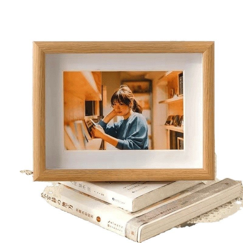Three-dimensional table hollow photo frame calligraphy desktop birthday a4 paper student frame ornaments calligraphy and painting creative frame hanging painting
