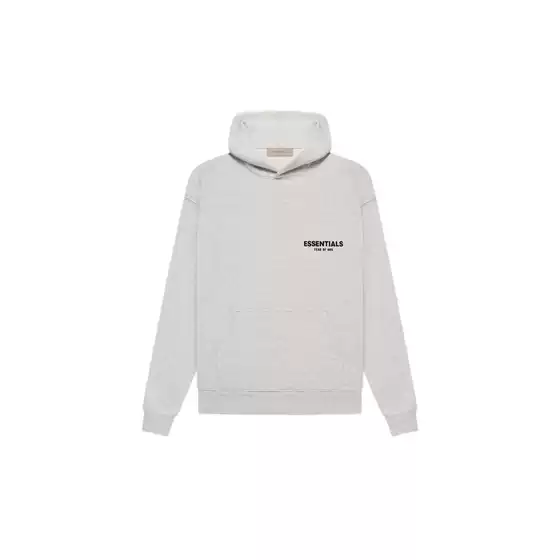 Essentials-Ss22 - Front and Back Flocking Printed Pullover Hooded Sweatshirt Hoodie