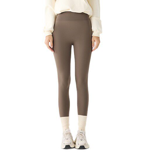 高端加绒鲨鱼裤女外穿秋冬季加厚2025新款保暖秋裤棉裤打底瑜伽裤