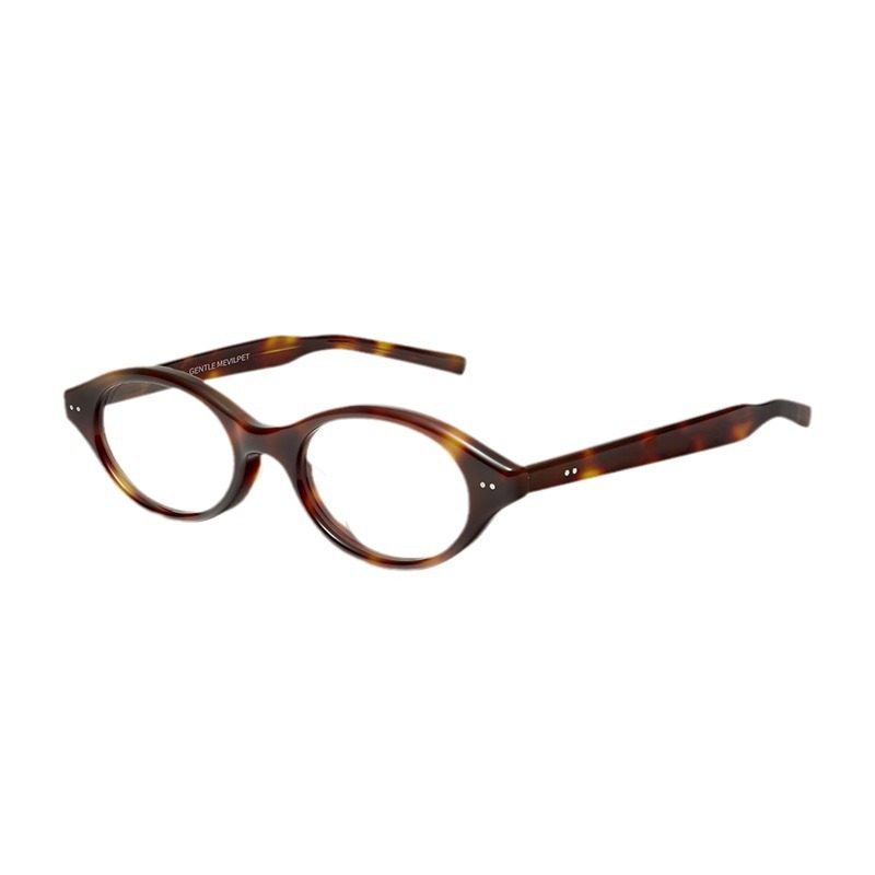 2024 New Tortoiseshell Glasses Frame for Women, Margiela Myopia Anti-Blue Optical Glasses Frame for Men, Cute Style, Small Oval