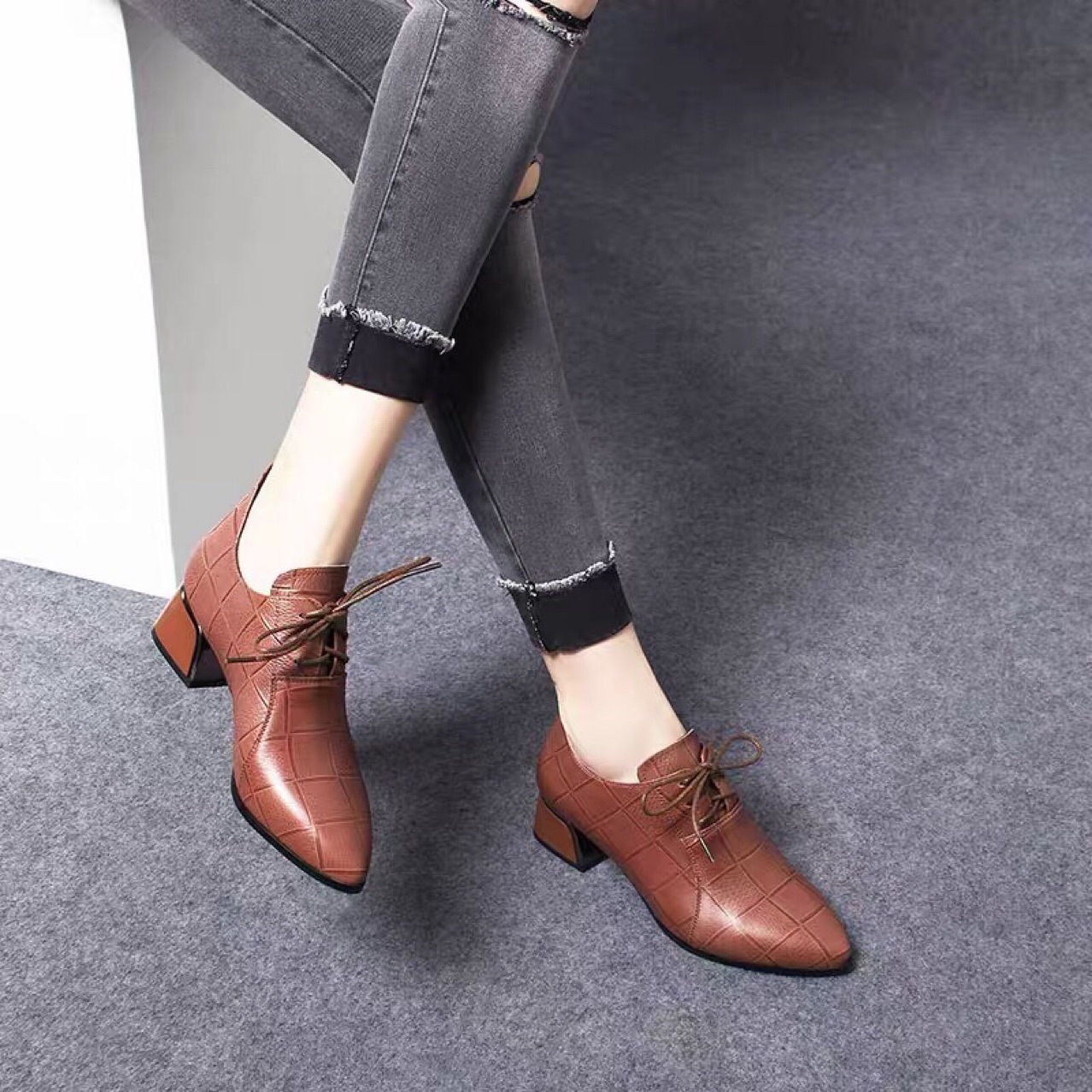 (Mới) Mã D6996 Giá 1390K: Giày Cao Gót Nữ Toopan Hàng Mùa Xuân Thu Đông Giày Dép Nữ Chất Liệu Da Bò G04 Sản Phẩm Mới, (Miễn Phí Vận Chuyển Toàn Quốc).