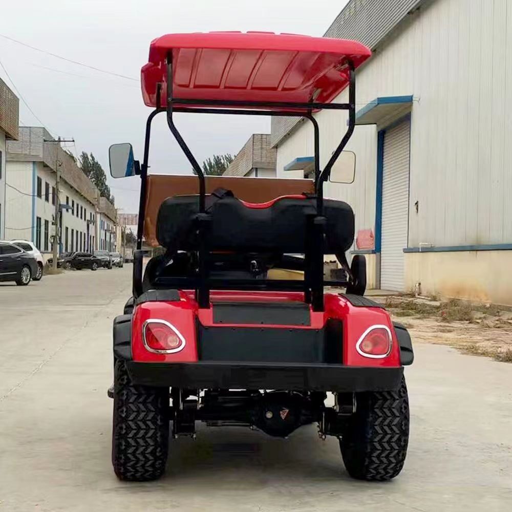 Golf Cart 2-Seater Sightseeing Car Hotel Reception Electric Golf Cart Off-Road Version Golf Cart