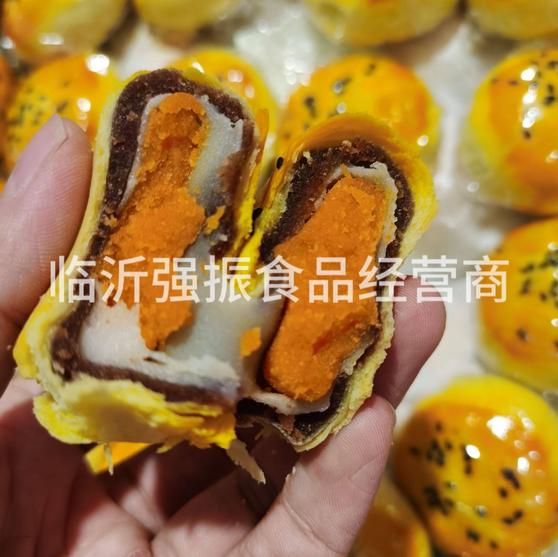 Egg Yolk Crisp Bulk Snow Mei Niang 8 Jin Egg Yolk Crisp Taro Mud Crisp Breakfast Net Red Snack Cake Room Baking Supply