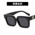Bright black and gray