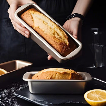 Pound cake bread mold rectangular non-stick long small toast box commercial oven household baking tray baking tools