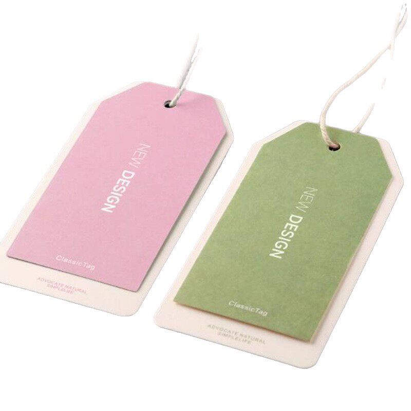 Source Manufacturer Custom Special Paper Clothing Tags, Certificate of Conformity, High-End Women's Clothing, Trendy Clothing Store Price Tags