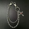 New red diamond cross 35cm