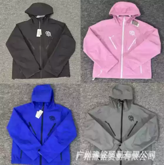 Cross-Border Mertra American Street Style Embroidered Letter Windbreaker Jacket for Spring and Autumn, Unisex Sports Casual Zip-Up Jacket Trendy