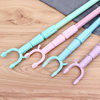 Household Clothes Bar Mini Telescopic Clothes Drying Bar Student Dormitory Convenient Portable Clothes Fork Clothes Bar