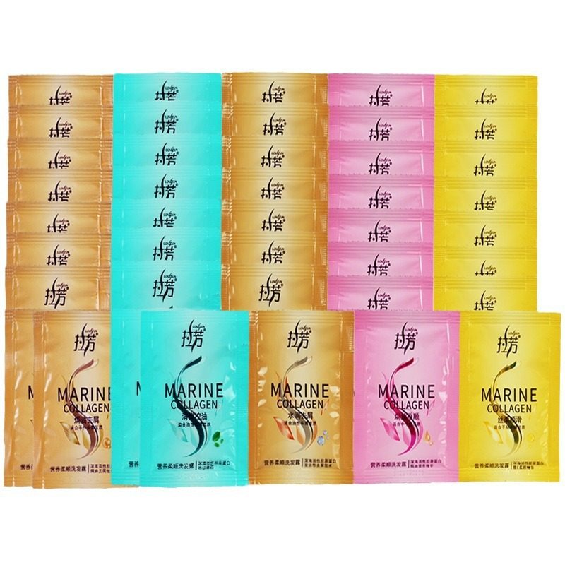 Lafang Shampoo 8ml Small Bag Shampoo Bathing Outhome Conditioner Disposable Shampoo Travel Pack