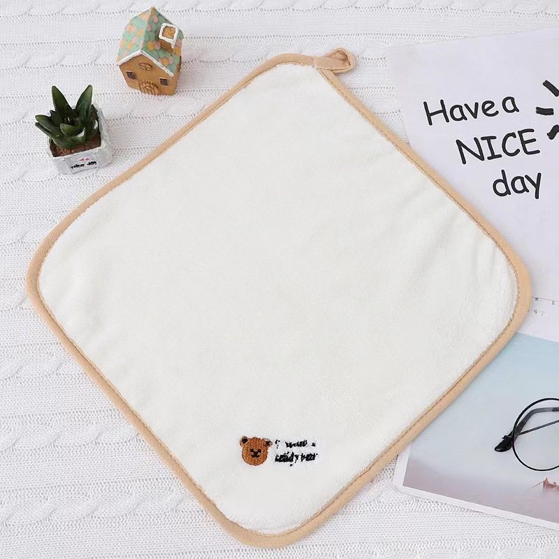 Small square towel Super Soft Newborn Baby Face washing small square towel children handkerchief kindergarten face cleaning towel small hair
