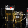 [Factory direct delivery] glass beer cup handle cup beer cup Milk Cup heat-resistant milk tea tea cup printed LOGO