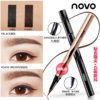 Makeup NOVO Fine Plastic Eyeliner Pen Women's Extremely Fine Sponge Head Waterproof Sweat-proof Long-lasting Anti-blooming Eyeliner Pen