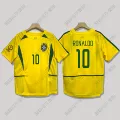 2002 Brazilian main short sleeved shirt size 10 with badge