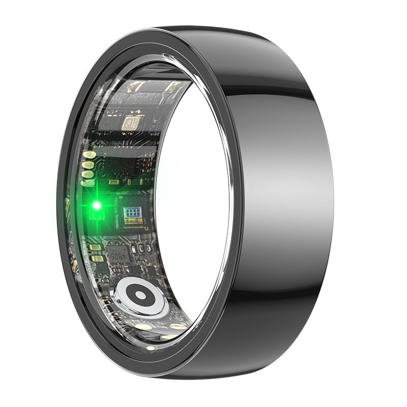 R1000 Smart Ring Heart Rate Blood Oxygen Sleep Monitoring Step Counting Sports Mode Smart Ring Cross-Border New Model