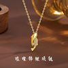 Brilliant Koi Necklace Women's Light Luxury Niche Design Sense National Fashion Exquisite Life Year Transfer Jewelry Collarbone Chain Ins