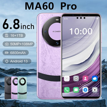 Cross-Border Ma60 Pro Hot-Selling Smartphone Available from Stock 6.7inch Hd+ Screen 1G+16G Android 8.1