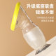 New Type of Breast Milk Collector with Suction Cup, Manual Leakage Breast Milk Collector, Portable Suction Cup Bottom Full Silicone Breast Pump