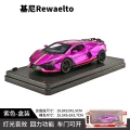 1:32 scale thin alloy car model - base version - purple