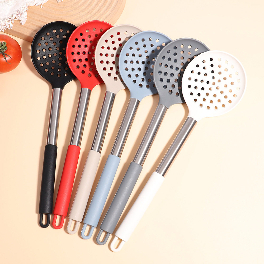 Supply stainless steel handle silicone spatula spoon food grade baking tools silicone kitchenware 15 pieces suit wholesale