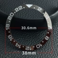 Ceramic gmt black coffee circle with white letters