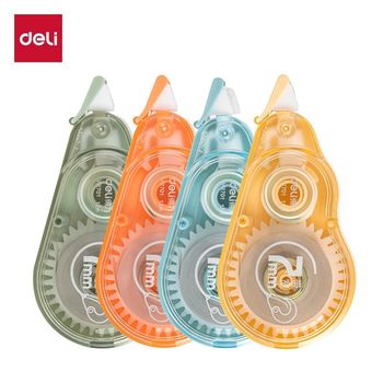 Deli Vr701 Wide Correction Tape 7Mm*12M (Mixed) 7mm Width Easily Covers Handwriting