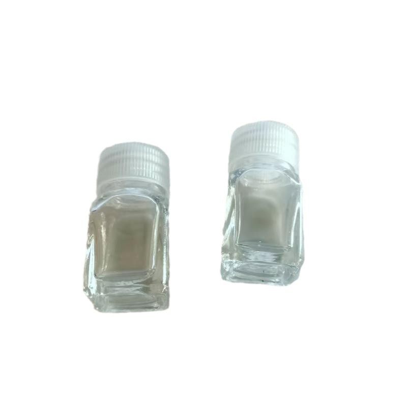 10ml Square Sealed Glass Bottle, Small Square Bottle, Small Medicine Bottle, Powder Bottle, Sealed, Leak-Proof, Corrosion-Resistant Medicine Bottle