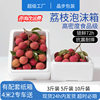 Litchi foam box carton express special cold chain incubator fruit special refrigerated foam box 1.50kg 2.50kg 5.00kg