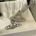 Full diamond silver diamond necklace