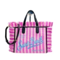 Small straw mat pink