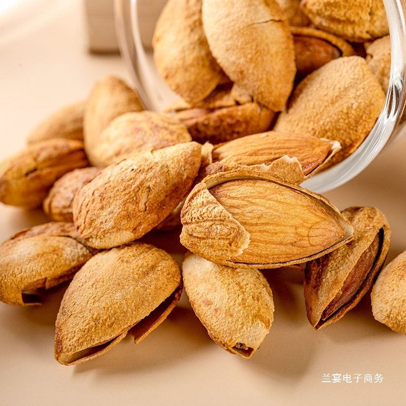 Hand-Peeled Almonds 500g Southern Almond Milk Flavored Almonds 2.5kg New Year Wholesale Thin-Shell Almonds